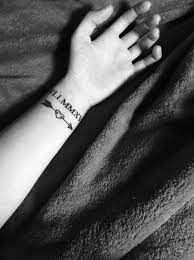 This Was A Simple Tattoo I Got To Show My Love For My Baby Boy His Date Of Birth Is Written In Roman Numeral Simple Hand Tattoos I Tattoo Tattoos For