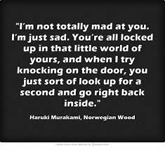 Haruki Murakami Norwegian Wood Murakami Quotes Friends Quotes Ex Best Friend Quotes
