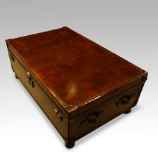 Coffee tables make a stylish addition to any living room and there is a great range on offer at furniture uk. Large Coffee Table Trunk Hingstons Antiques Dealers