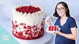 Some say it originated in the south, others say it originated in the north. Classic Red Velvet Cake Recipe Cream Cheese Frosting Sugar Geek Show