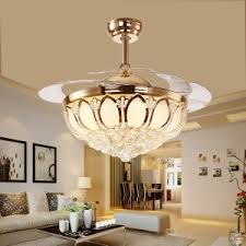 Lampu chandelier kristal moden ruang tamu hotel bulat, juga sesuai untuk. Crystal Ceiling Fan With Light Uni 194 2 Decorative Ceiling Fan Wholesale Modern Ceiling Fan With Light China Factory Price