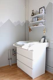 Mountain Nursery Wallpaint Wandgestaltung Im Babyzimmer Babyzimmer Wandgestaltung Babyzimmer Kinder Zimmer