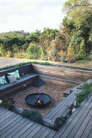 A thermal barrier can prevent high heat from warping composites. 40 Best Sunken Patio Fire Pit Ideas For Your Backyard