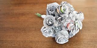 For best results, print on a laser printer. Diy Newspaper Wedding Bouquet Popsugar Smart Living