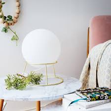 Lampe Moderne Metal Or Inspire Celeste E27 Verre Leroy Merlin Lampe Salon Lampe Lampe De Chevet