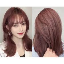 Use food coloring to dye your hair pink you can use food coloring to dye your hair pink. Pink Brown Hair Color Dye Cream 100ml Pewarna Rambut çŽ«ç'°é‡' ç²‰æ£•è‰² Rose Gold Shopee Malaysia