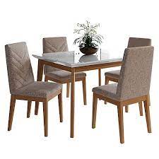 Se utilizan para sentarse y completar la mesa de comedor. Decocasa Juego De Comedor 4 Sillas Julien Juego De Comedor Muebles Para Salas Pequenas Muebles De Comedor