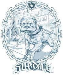 Download 199 gangster dog stock illustrations, vectors & clipart for free or amazingly low rates! Sup Dawg By Brown73 Deviantart Com On Deviantart Pitbull Art Cartoon Character Tattoos Pitbull Drawing