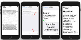 Two apple experts show you how to increase the font size on an iphone. Improving Your App S Accessibility With Ios 11 By Dani Devesa Bbc Design Engineering Medium