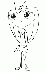 Click for full size images. Candace Flynn Coloring Pages Coloring Printable B108 Route