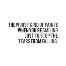 Smile To Hide The Pain