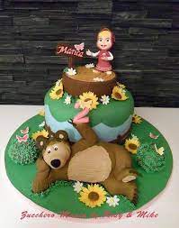 Torte Masha E Orso Dolci Per Compleanni Da Favola Torte Dolci Di Compleanno Torta Per Festa