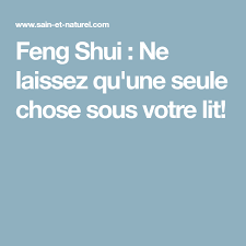Sain Et Naturel Sain Et Naturel Feng Shui Sante Bien Etre