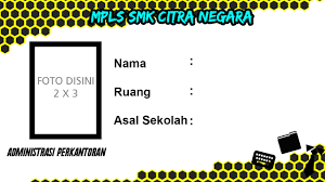 Ukuran name tag b4 dan talinya berwarna kuning. Desain Name Tag Peserta Mpls