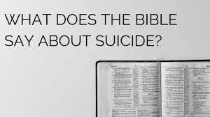 What Does The Bible Say About Suicide Denison Forum