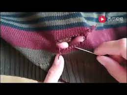 毛衣破洞補法 youtube sewing techniques sewing make it yourself