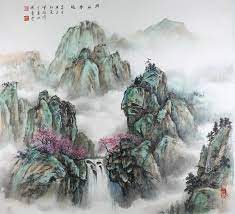 Taiwan Frameless Scenery Hand Painted