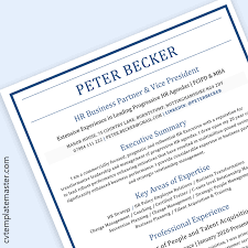 Most resume format word file available for free download so make certain not to waste cash with the thought of getting a better choice. Executive Cv Template Example Content Writing Guide