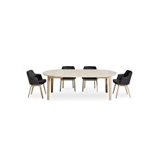 De la table scandinave ronde avec rallonge à la rectangulaire ou la carrée, elles sont toutes là ! Table Ronde En Bois Style Scandinave Extensible Sm112 4 Pieds Com