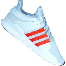 Mit athletischem style und hochwertigem obermaterial zieht der vl court 2.0 sneaker. Adidas Equipment Support Adv Originals Herren Laufschuhe Grau Weiss Orange Meinsportline De