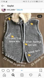 Hayriye Avci Adli Kullanicinin Boy Kiniting Erkek Orgu Modelleri Panosundaki Pin Baby Knitting Patterns Moda Stilleri Bebek Yelek