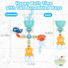 Make a splash with baby bath toys from buybuybaby. Cute Animal Water Spray Baby Bath Toys Colorful Year Old Girls Boys Diy Bath Pipes Toy Bblike Bath Toys Bathtub Toys For Toddlers Kids 1 2 3 4 5 Preschool Toys Games Lparsa Com