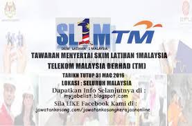 Pembela skim latihan 1malaysia telekom malaysia graduates employability outreach program tm geop. Skim Latihan 1malaysia Sl1m Di Telekom Malaysia Berhad Cute766