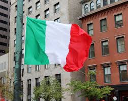 Until the end of ww ii, the italian flag always had the savoy coat of arms in the centre (without the crown: Italian Flag Archives Northendwaterfront Com