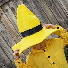 Yellow Hat Tutorial Melly Sews Yellow Hat Hat Tutorial Crazy Hat Day