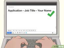 A letter of application which is sometimes called a cover letter is a type of document that you send together with your cv or resume. How To Email Your Cover Letter And Resume 9 Steps With Pictures