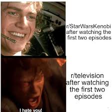 The reactions are like night and day. : r/StarWarsKenobi
