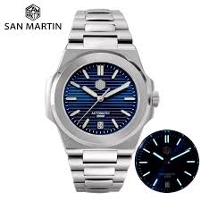 The most san martin families were found in and scotland in 1861and scotland in 1881. San Martin Diver Retro Classic Luxury Sapphire Crystal Stainless Steel Men Automatic Mechanical Watches 20bar Bgw 9 Luminous Sports Watches Aliexpress