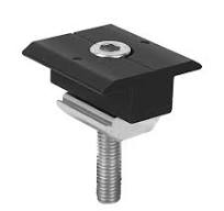 Solar Panel Mid Clamp Fastener with Grounding Pins UL 2703