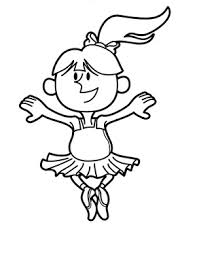 Ausmalbilder Sportlich Ausmalbild Ballett