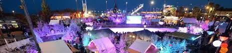Una auténtica ciudad de navidad. Village De Noel Barcares 2017 2018 Marche De Noel Du Barcares