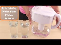 Buy several for use in the home or for providing clean water in an office building or hotel. Brita 10 Cup Everyday Water Filter Pitcher Review Youtube