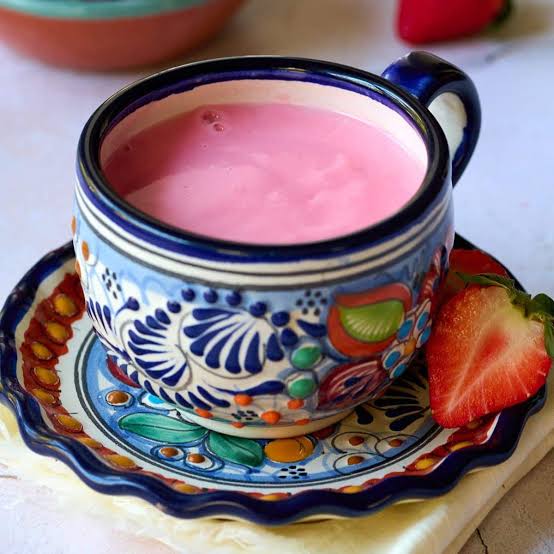 Atole de Fresa