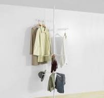 VLIZO Perchero De Ropa Ajustable Estante De Ropa De Doble Barra Estante De  Ropa De 2 Niveles Gancho Ajustable Para Colgar Ropa Estante De Armario