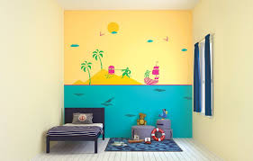 Asian paint wall combination colors latest homes decor. Asian Paints Treasure Seekers Day View Kids Decor By Colourdrive Kid S Room Wall Painting Design Ideas Trendy Kids Bedrooms Design Colour Combination Tips Home And Office Painting