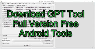 Clear out junk files, speed up pc or phone performance, and more. Download Gpt Tool Full Version Free Android Tools In 2021 Free Software Download Sites Free Android Android