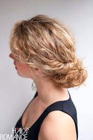 Bangs are always in style, and if you're fortunate enough to have long medium to thick hair, you can easily pull off this style. Curly Hairstyle Tutorial The Twist Tuck Bun Hair Romance