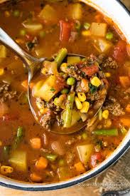 Drain and add remaining ingredients and simmer for 1 6. Easy Hamburger Soup Spend With Pennies