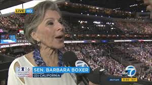 Politics and the new revolution of women in america. Sen Boxer Clinton S Nomination Very Emotional For Me Abc7 Los Angeles