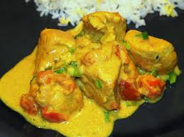 Poulet Au Lait De Coco Et Curcuma Poulet Lait De Coco Poulet Coco Recette Chinoise Poulet