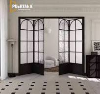 ‌Lightweight Aluminum Folding Partition Door – Smooth ...