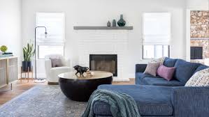 If you have a fireplace against a boring brick wall, adding a mantel can add a lot of style and texture to the room. 75 Beautiful Living Room With A Brick Fireplace Pictures Ideas July 2021 Houzz