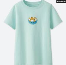 Uniqlo X Sanrio 2019 Gudetama T Shirt Graphic Beach Tee Ut