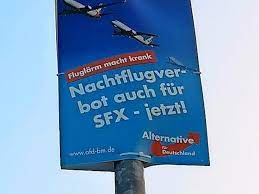 Die angst einzelner personen vor einem wahlerfolg der afd muß groß sein. Fehler Auf Afd Wahlplakat