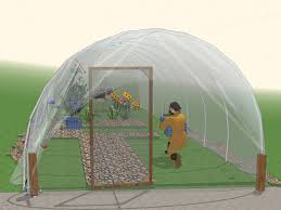 The hoop house also warms the soil for spring seedlings and protects sensitive plants during the cold season. How To Build A Pvc Hoophouse With Pictures Wikihow