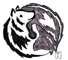 Yin And Yang Wolf Tattoo By Okami365 D4mhdli Jpg 900 789 Wolf Tattoos Wolf Paw Tattoos Filipino Tattoos